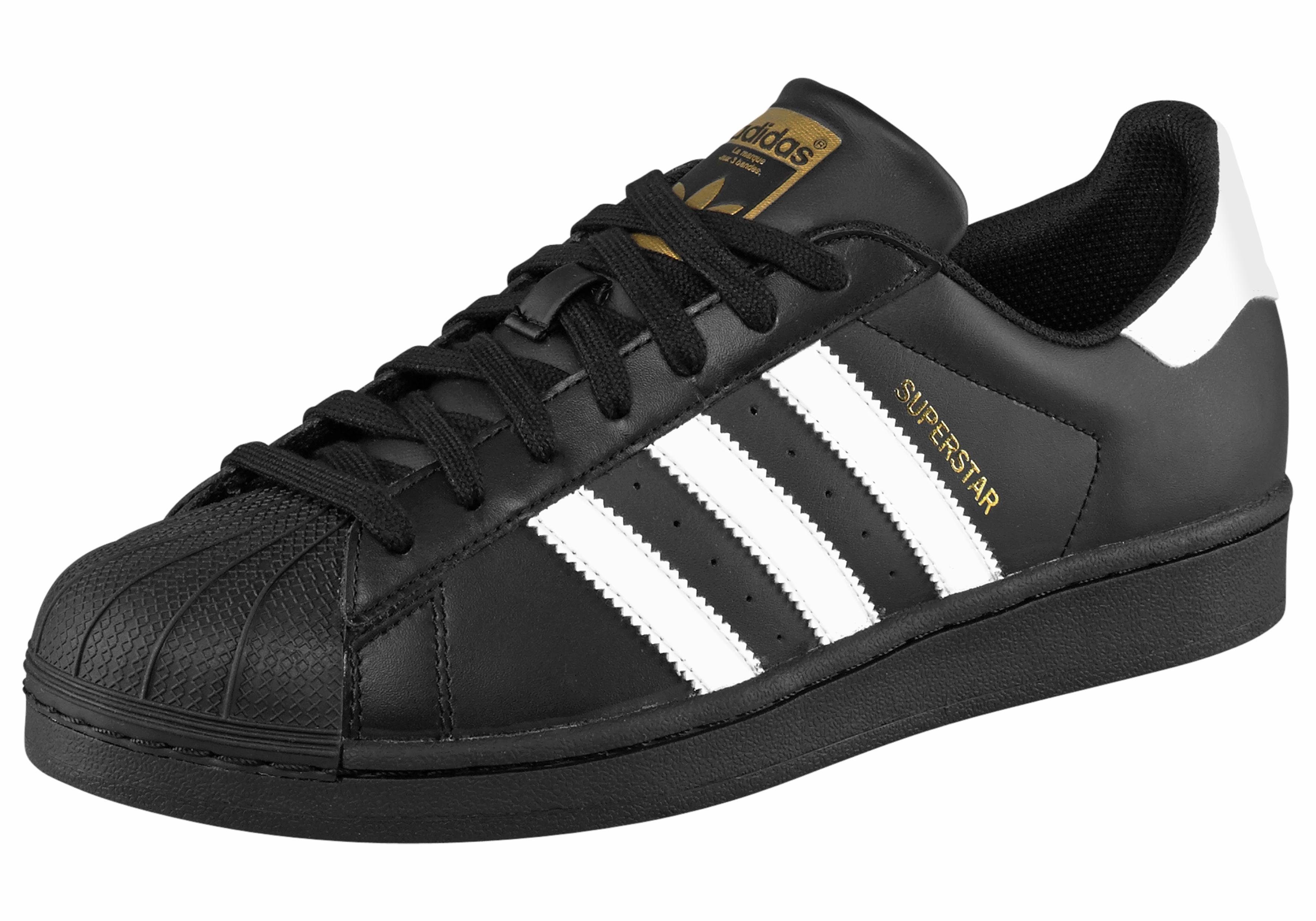 adidas superstar schwarz weiß